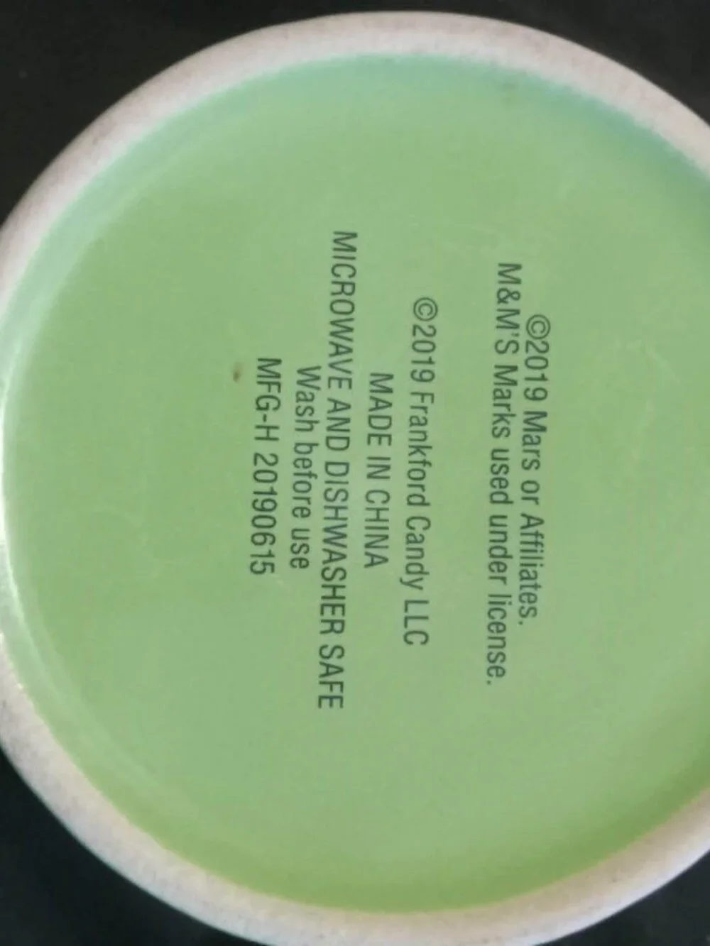 M&MS green m&m